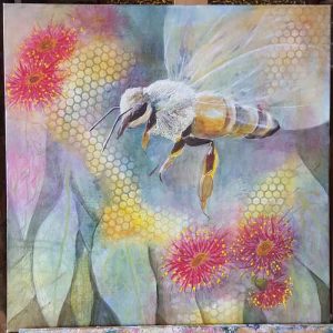 Painting of bee